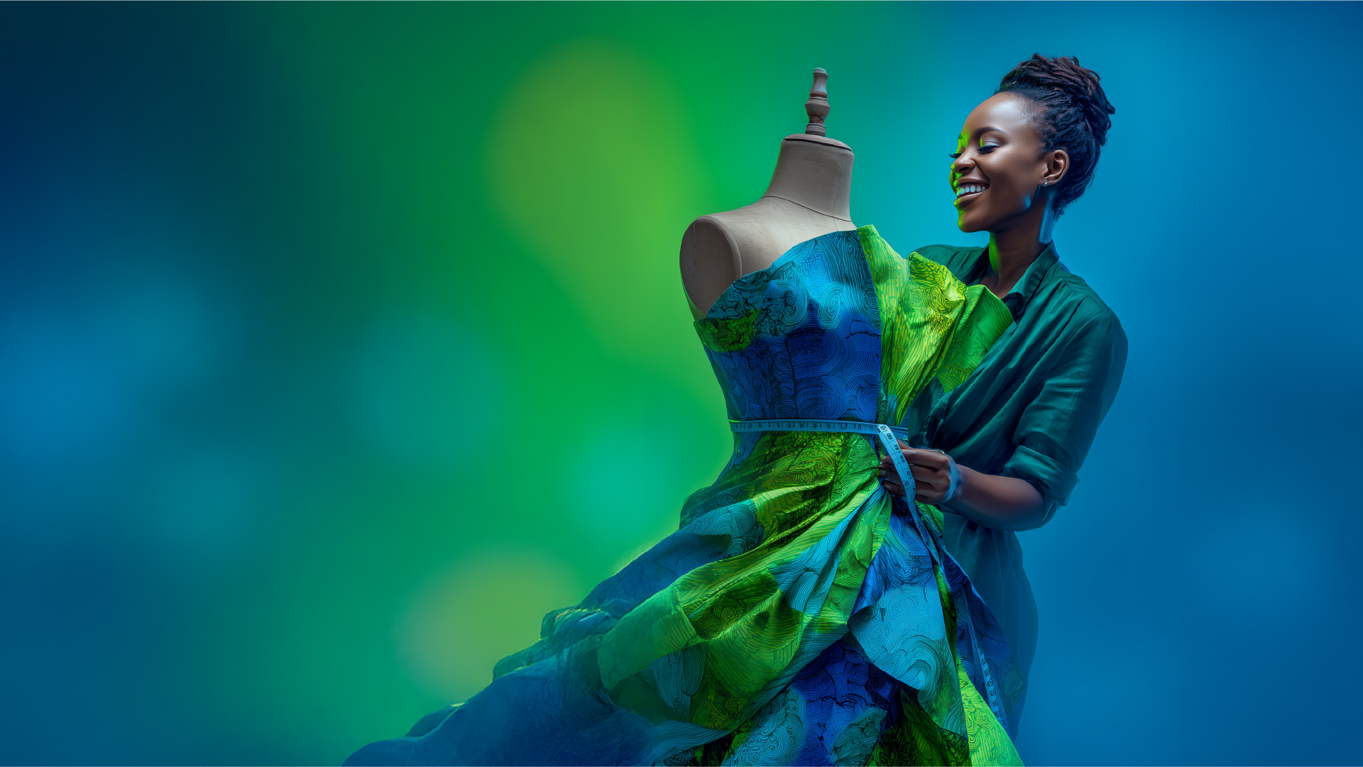 Some see a tailor. We see global fashion.
